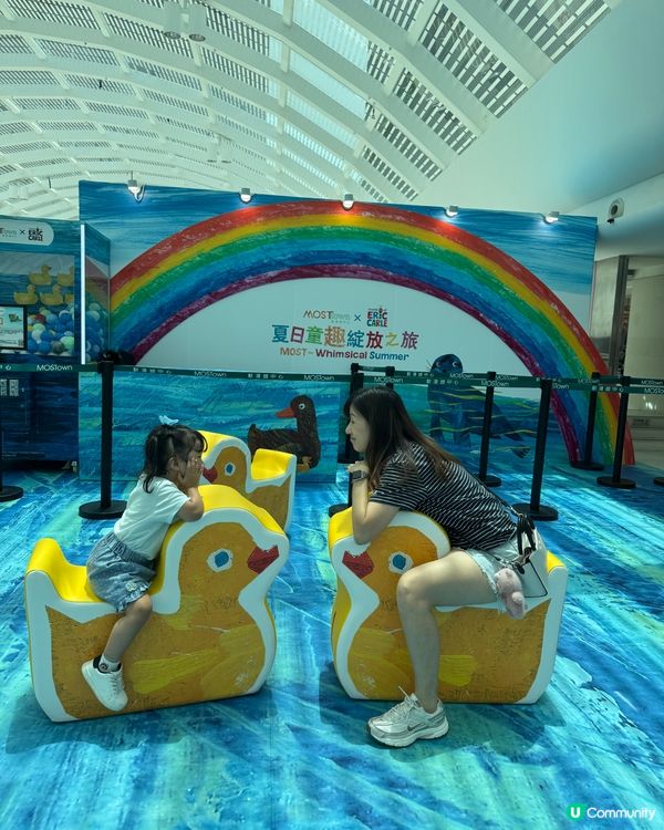 《好餓毛毛蟲🐛》巨型版！童趣大爆發🥳