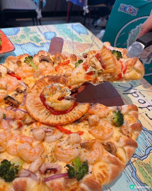 《ONE PIECE》 原來已經去咗 Pizza Hut！