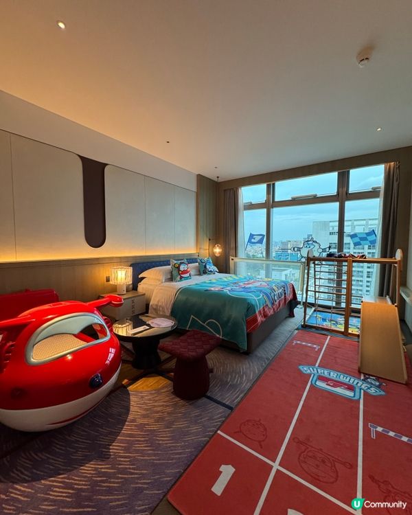 深圳2D1N親子遊推介💕超級飛俠親子房+水族館遊樂場😍