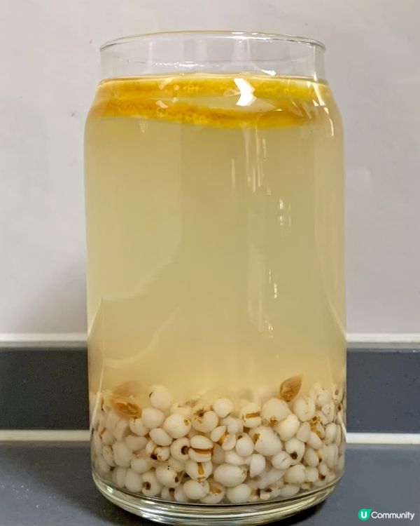 濕氣走晒！薏米檸檬水🍋，飲出健康美！✨
