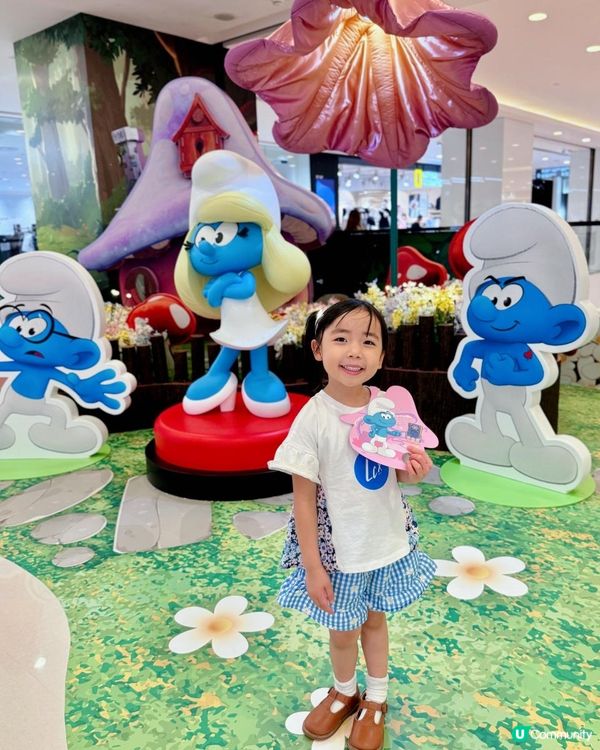 暑假｜香港商埸打卡 《LCX × 藍精靈夏日大歷險》 藍精靈奇幻冒險村