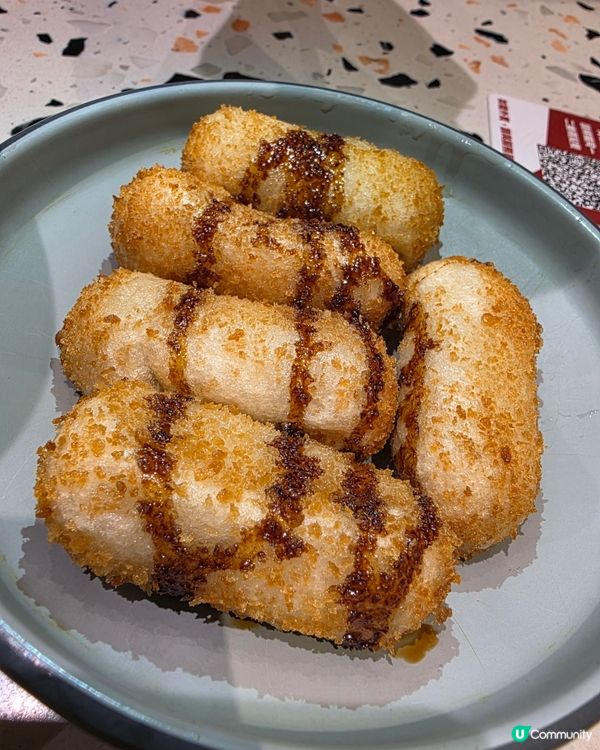 脆炸蝦膠 x銅鍋米線