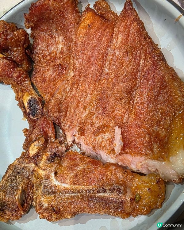 脆炸蝦膠 x銅鍋米線