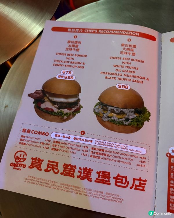 黑松露大啡菇牛堡🤤！旺角必食！🍔