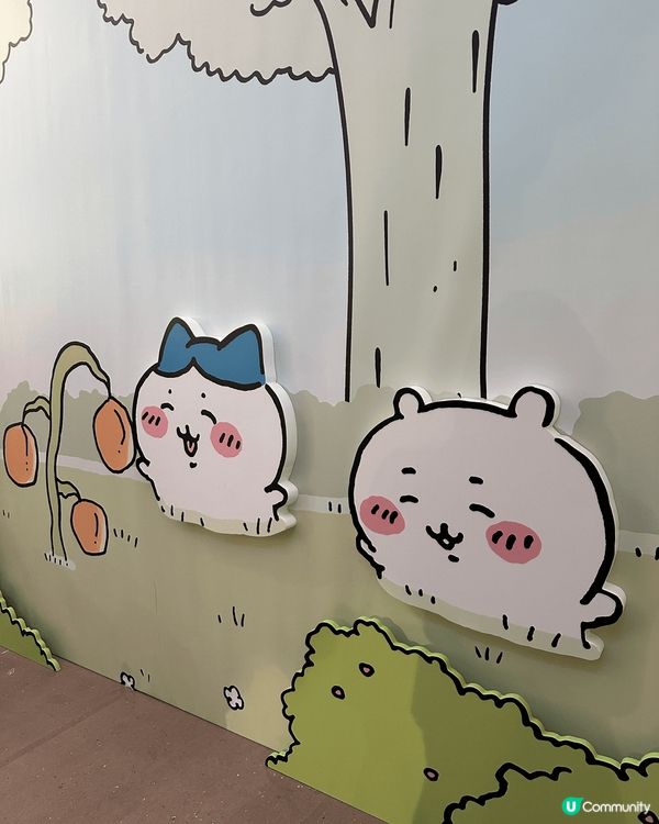 Chiikawa days大型特展共分了4個區域，內內展區、...