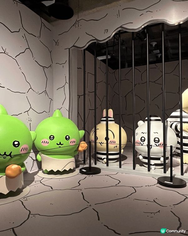 Chiikawa days大型特展共分了4個區域，內內展區、...