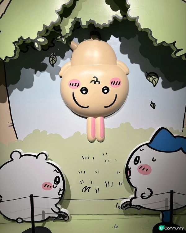 Chiikawa days大型特展共分了4個區域，內內展區、...