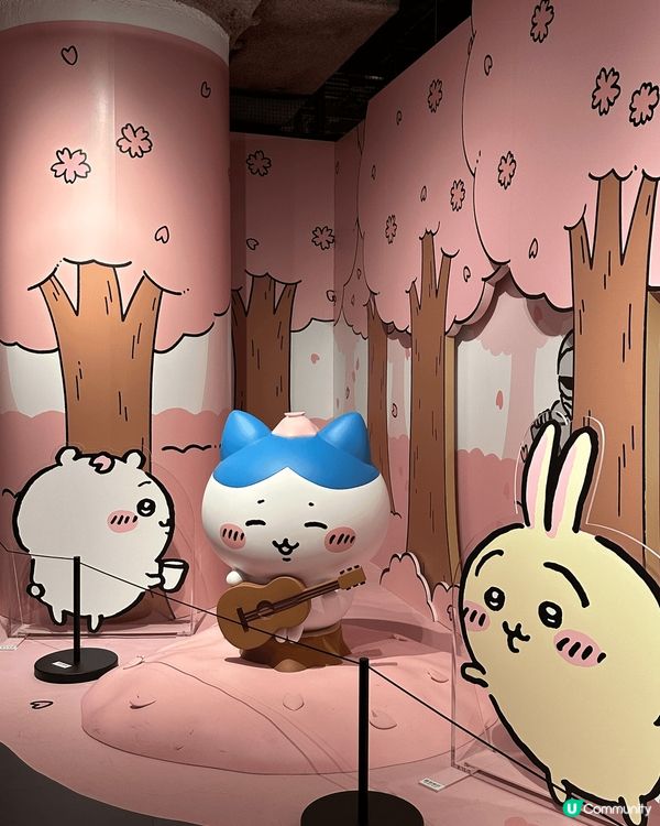 Chiikawa days大型特展共分了4個區域，內內展區、...