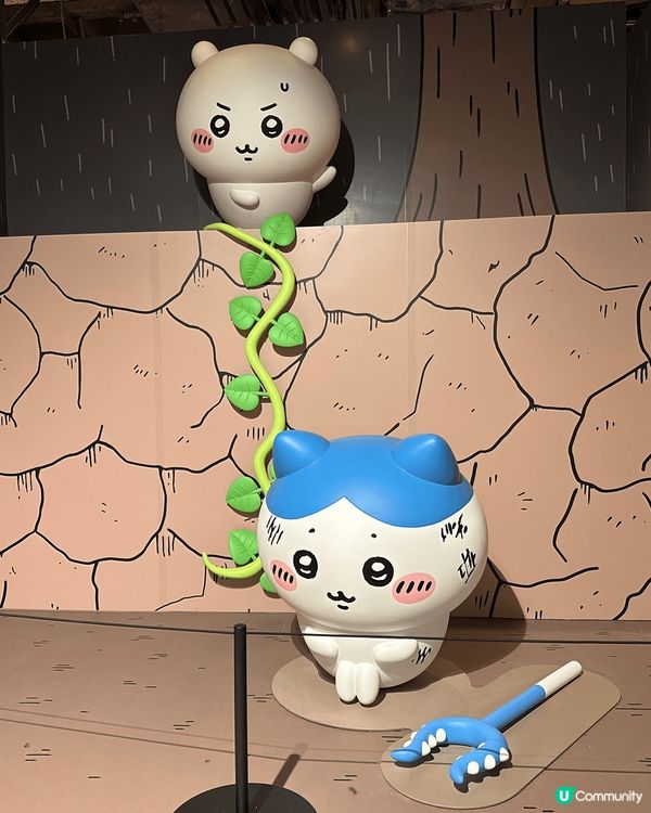 Chiikawa days大型特展共分了4個區域，內內展區、...