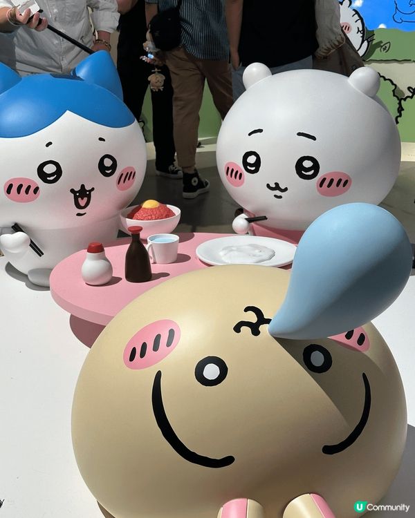 Chiikawa days大型特展共分了4個區域，內內展區、...