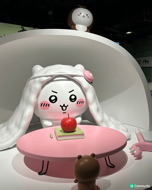 Chiikawa days大型特展共分了4個區域，內內展區、...