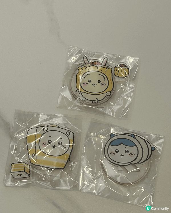 今次去呢個CHIKAWA展覽, 展品好靚, 好多動畫裡面的場...