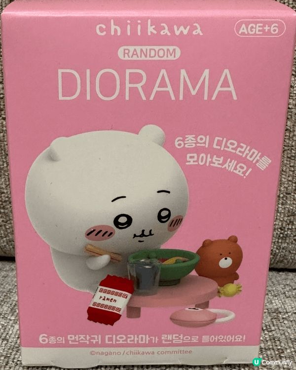 早前見OK便利店有此款韓國版的盲盒發售，覺得款式十分可愛，便...