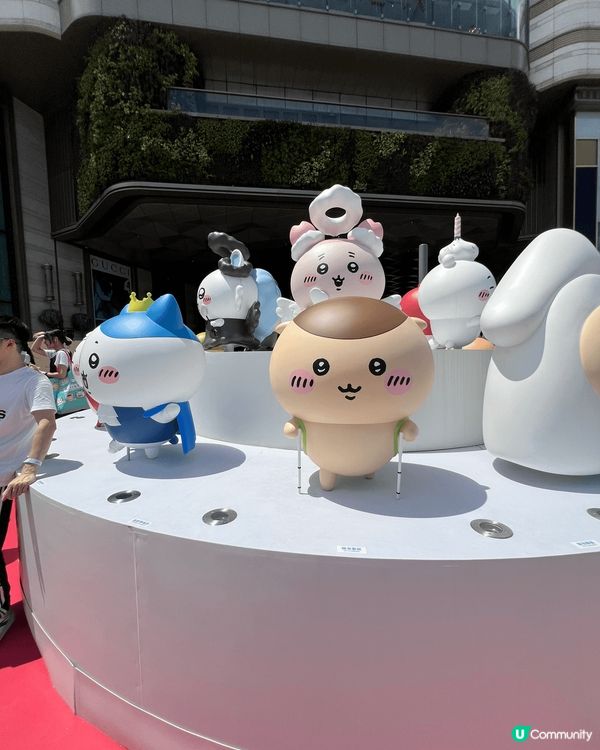 今天（星期四7/8）與朋友去了Chiikawa Days展參...