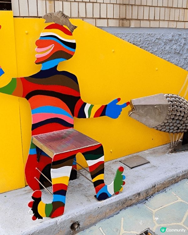 釜山統營嘅東皮郎壁畫村簡直係打卡控天堂！成條村好似七彩童話村...