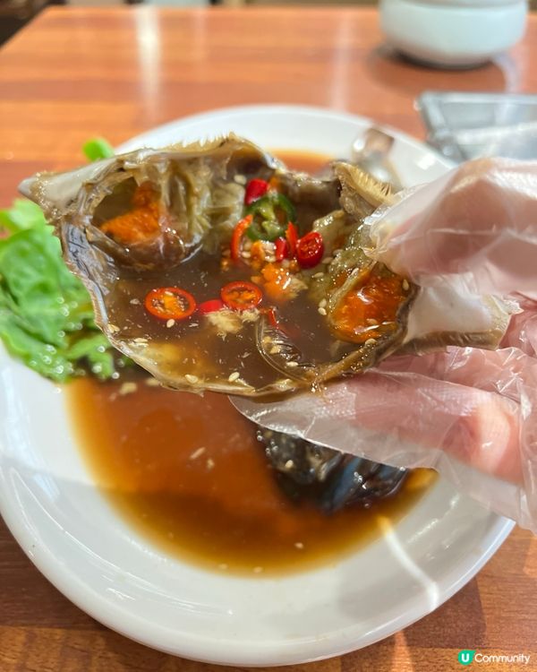 好正嘅醬油蟹🦀