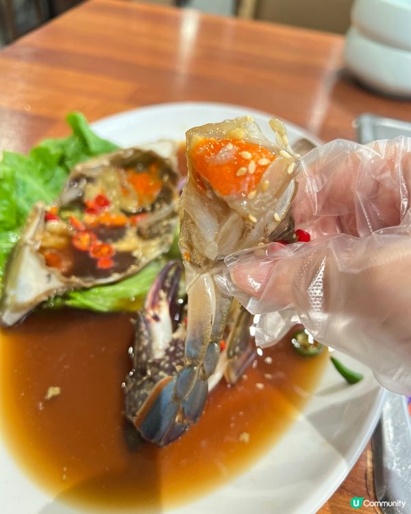 好正嘅醬油蟹🦀