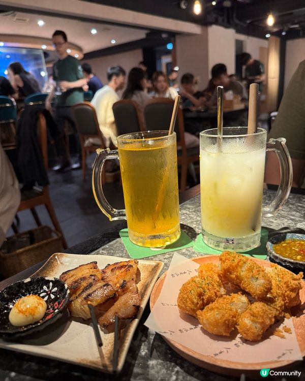 尖咀串燒夜！😋 日式裝修港式風味