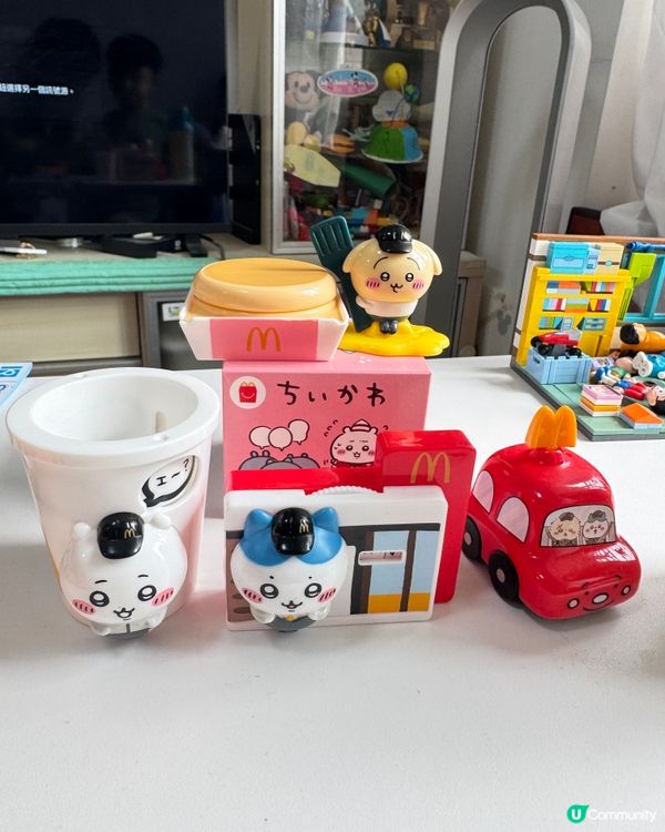 Chiikawa開心樂園餐玩具😍揮手區👋🏻