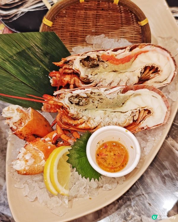 大癲🤩龍蝦🦞鮑魚🔪刺身😍任食