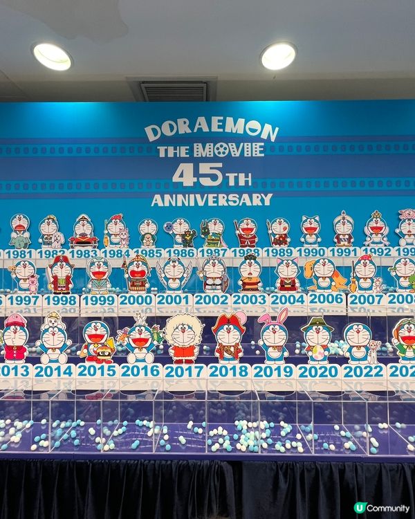 多啦A夢45週年展覽！🎨 暑假必去！🤩