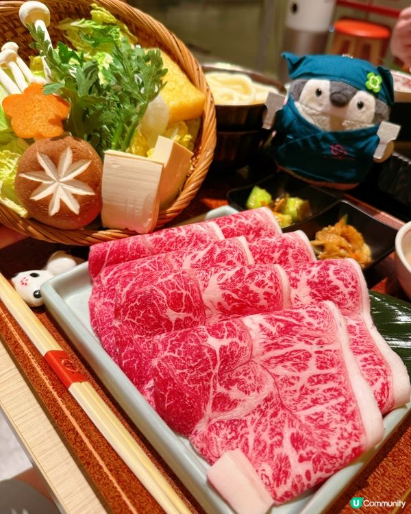 壽喜燒🤤尖咀和牛放題！😋🥩 瘦身之選！