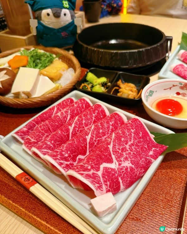 壽喜燒🤤尖咀和牛放題！😋🥩 瘦身之選！