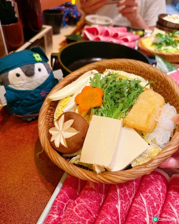 壽喜燒🤤尖咀和牛放題！😋🥩 瘦身之選！