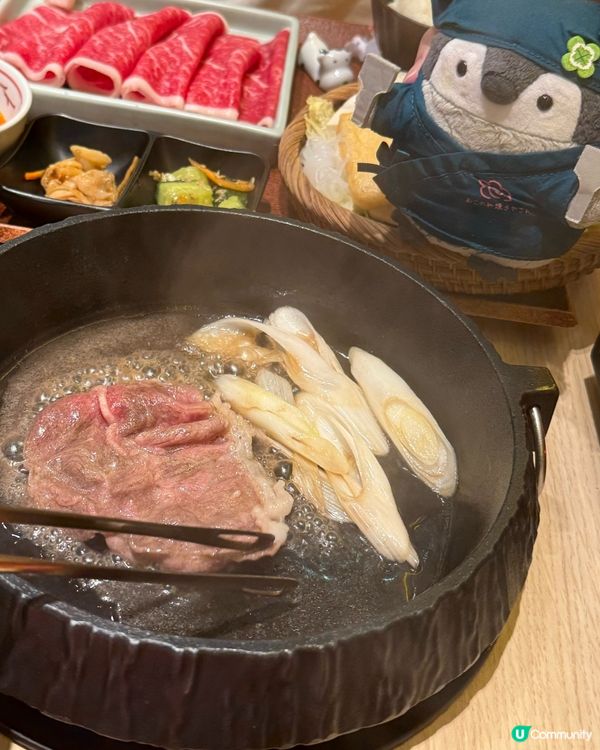 壽喜燒🤤尖咀和牛放題！😋🥩 瘦身之選！