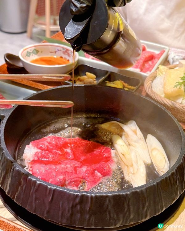 壽喜燒🤤尖咀和牛放題！😋🥩 瘦身之選！