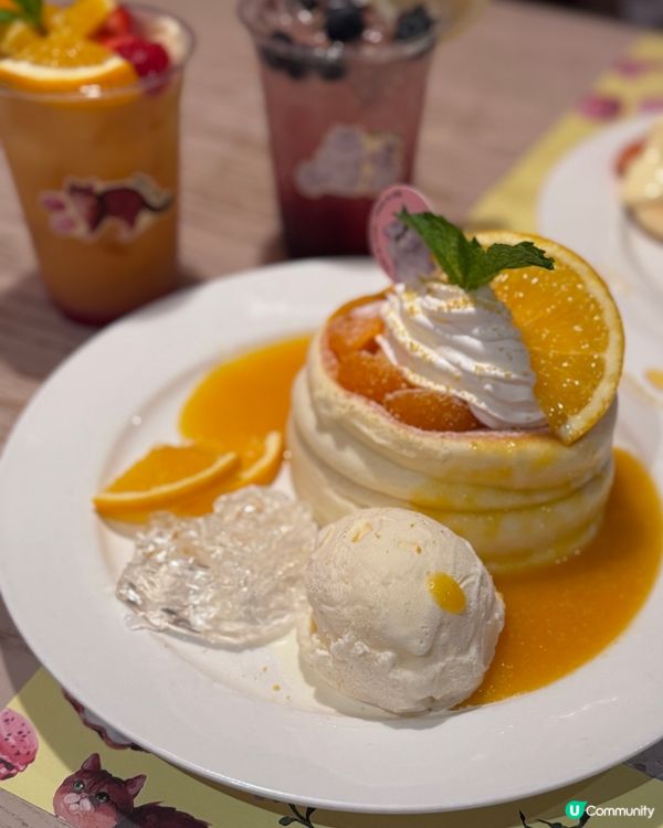 咸Pancake勁有驚喜+梳乎厘！🤤鹹甜滋味大滿足！😋