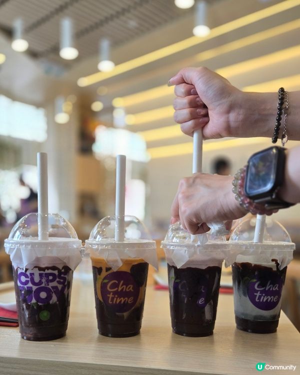 Chatime 8月限定：朱古力捏捏杯