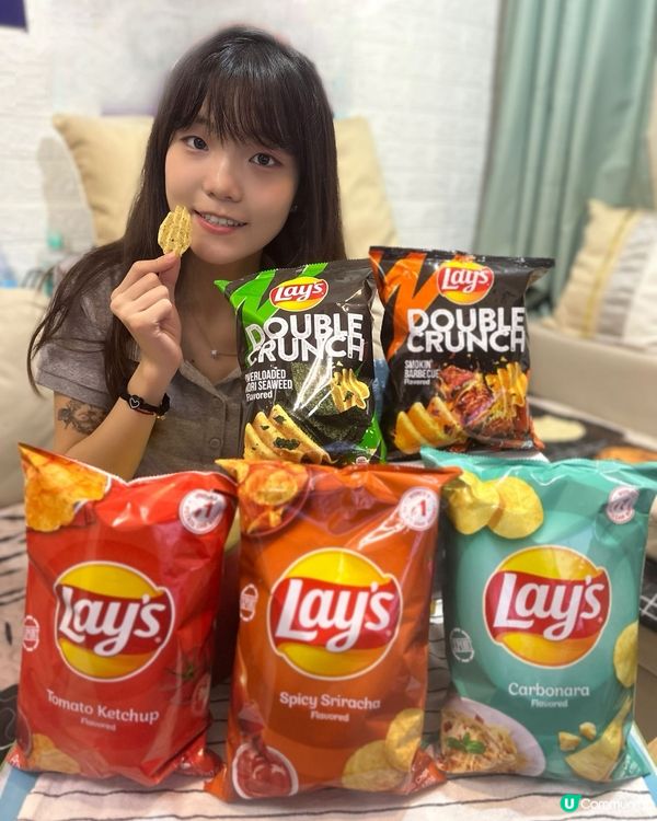 薯片控注意！新口味大放送！🥳🍟