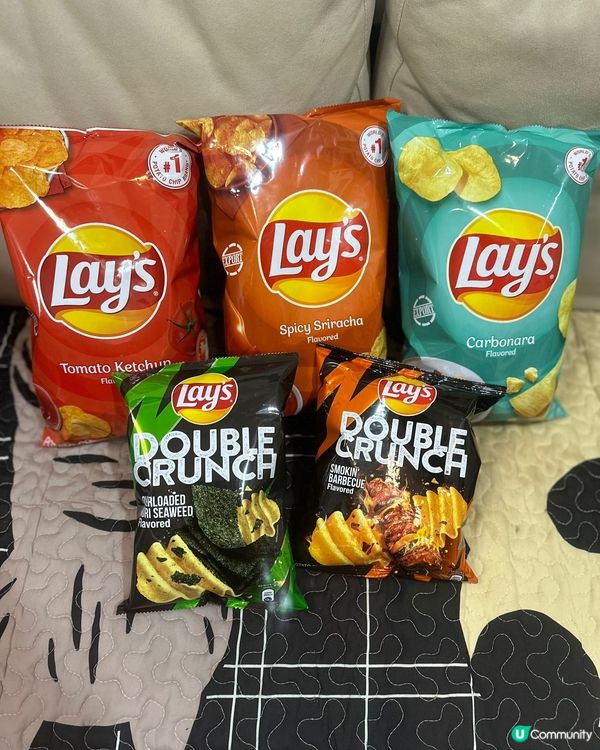 薯片控注意！新口味大放送！🥳🍟