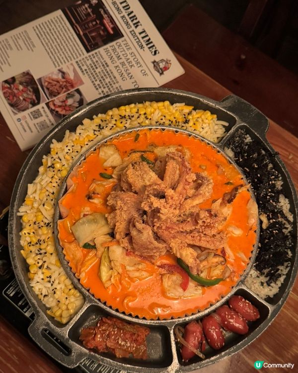 炭豚紫菜飯捲+芝士棒😋！韓國嘢必食！🇰🇷正宗玫瑰醬炒年糕‼️