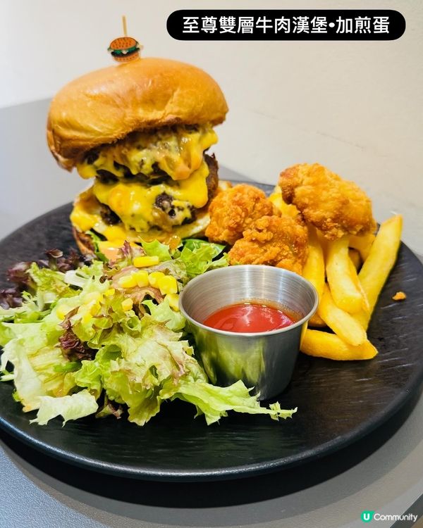 MR Burger🍔超巨型·足料漢堡包店