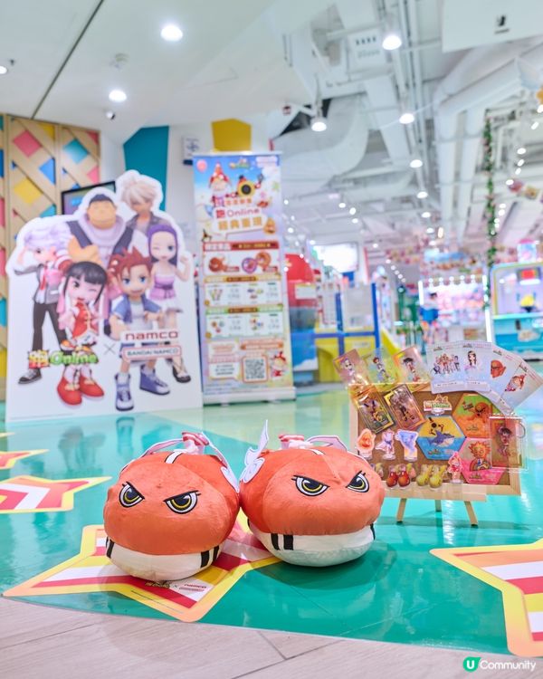 Namco X 跑Online主題店😍