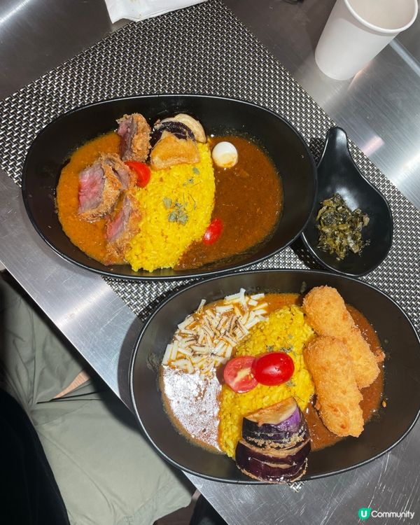 東京咖喱🏆香港開分店啦！🤤 必試雙色咖喱！