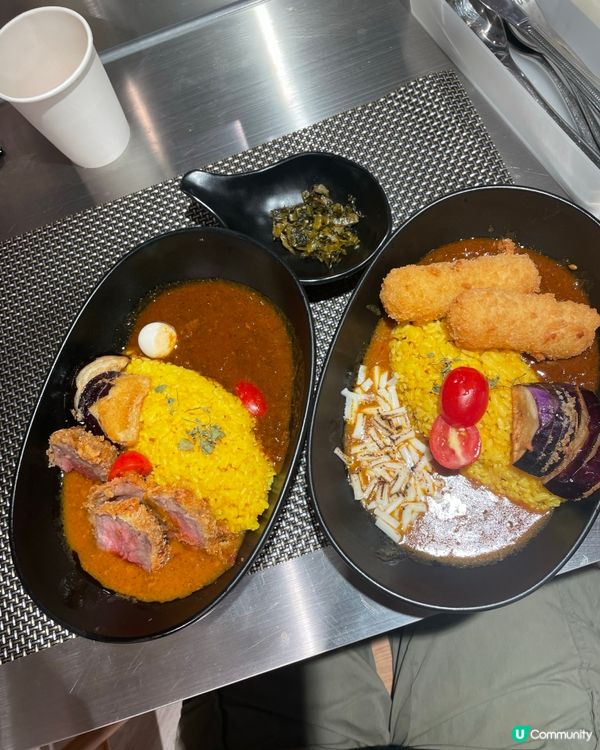 東京咖喱🏆香港開分店啦！🤤 必試雙色咖喱！