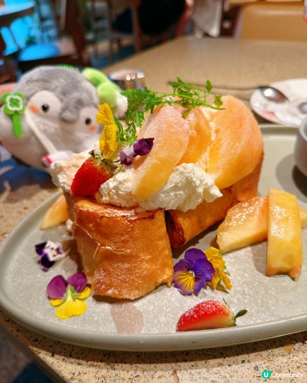 荃灣白桃天堂！🍑 芭菲多士超正！😋