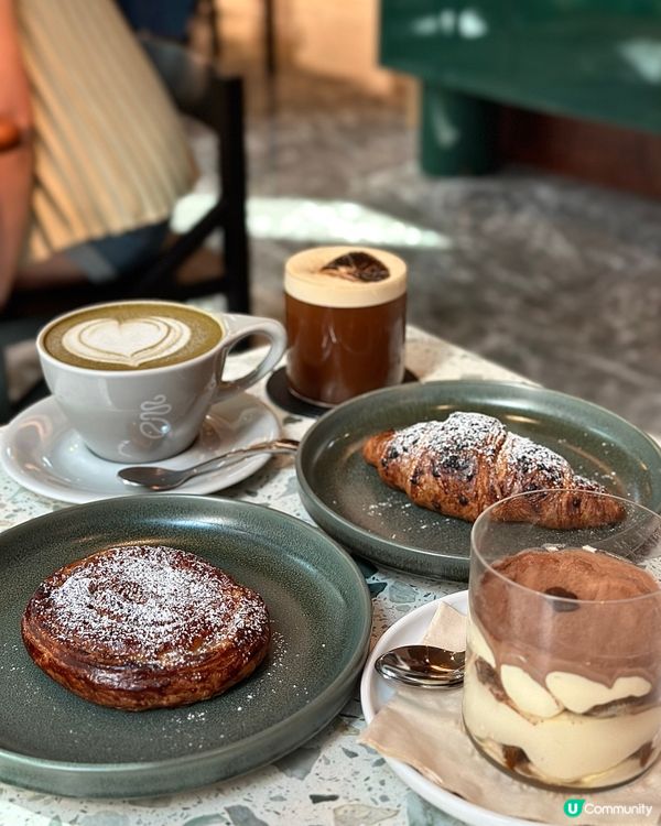 ฅ՞•ﻌ•՞ฅ中環茶味x咖啡超靚靚cafe💚