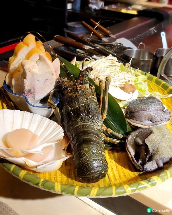 秋田鐵板燒🔥12道菜頂級享受！😋 龍蝦鮑魚鵝肝和牛🤤