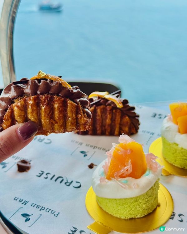 海景靚景班蘭下午茶！🤤 閨蜜必去！💓