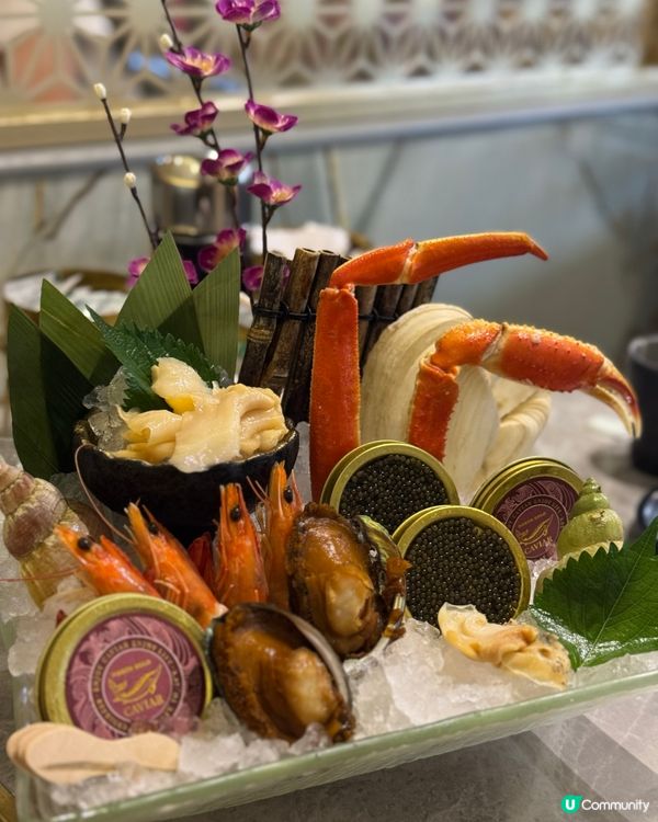 任食爆膏奄仔蟹、魚子、海鮮既放題😍