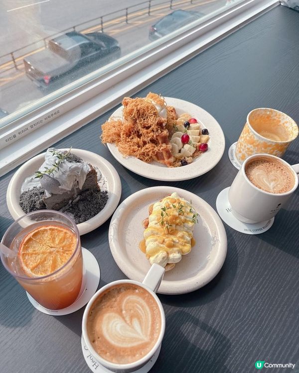 水原必去打卡Cafe ! 長安門靚景+美食 🤩