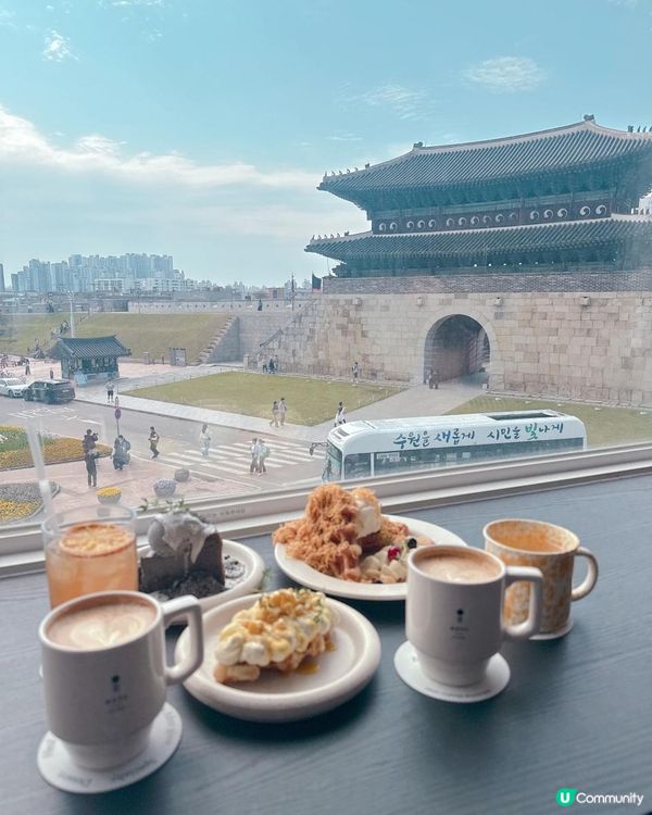 水原必去打卡Cafe ! 長安門靚景+美食 🤩