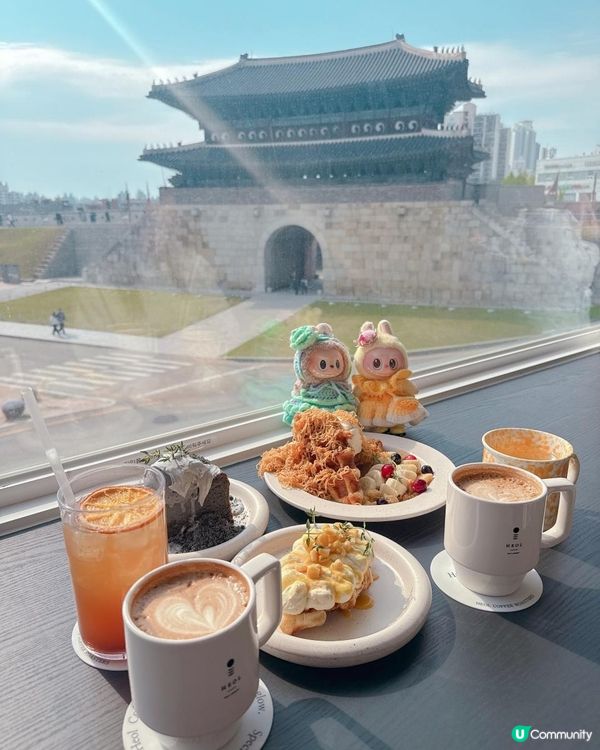 水原必去打卡Cafe ! 長安門靚景+美食 🤩