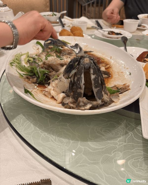 在北角匯的明珠海景吃晚餐，套餐十分抵食（2688，12位）適...