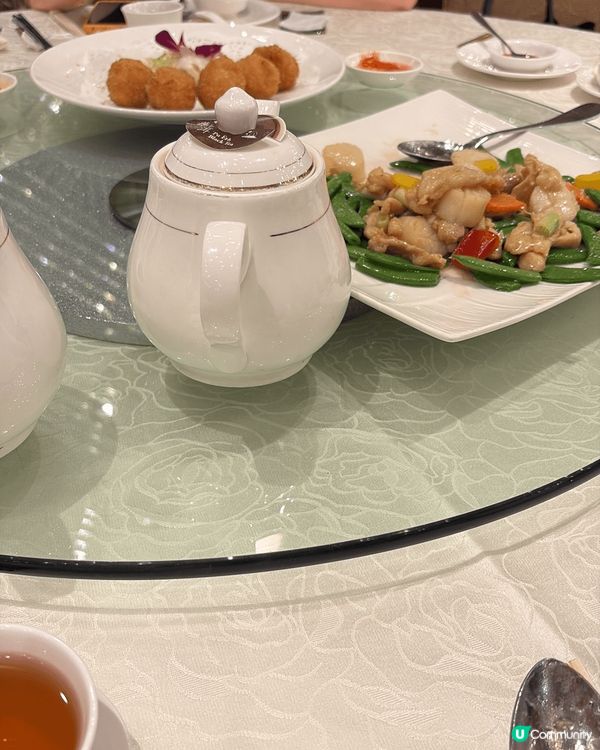 在北角匯的明珠海景吃晚餐，套餐十分抵食（2688，12位）適...