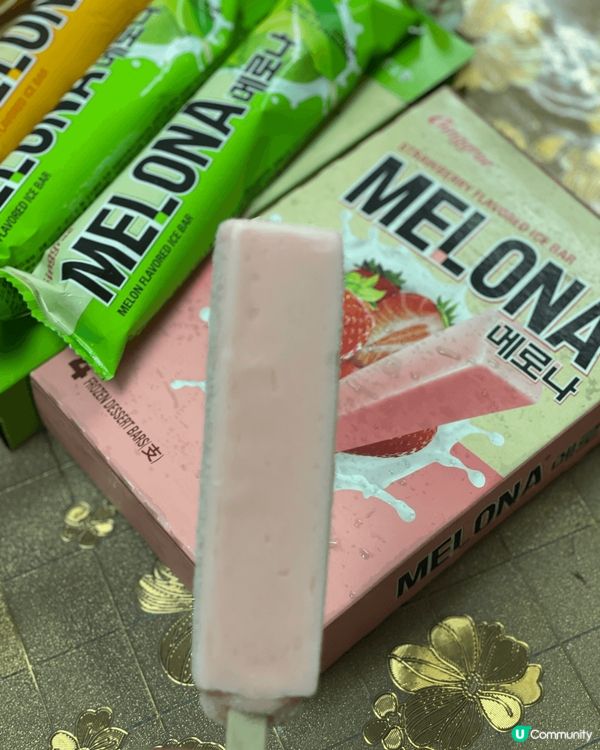 Melona ❣️ 超鍾意呢個牌子既雪條，幼滑同獨特既口感似...